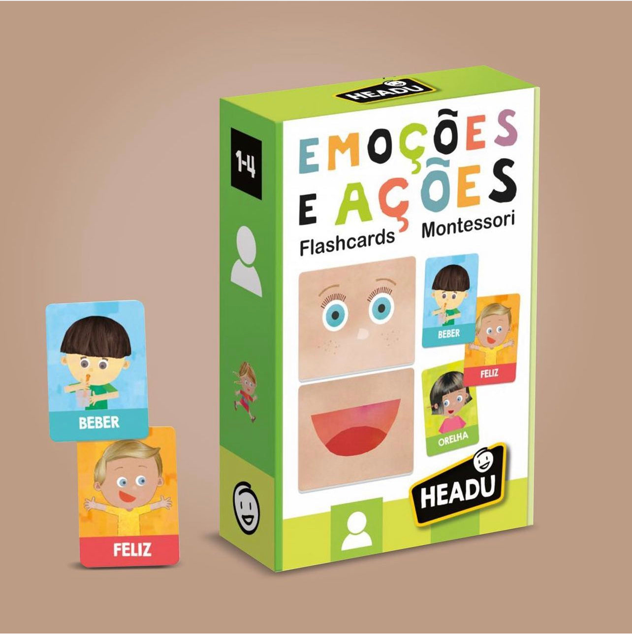 Flashcards Emoçoes e Ações Montessori